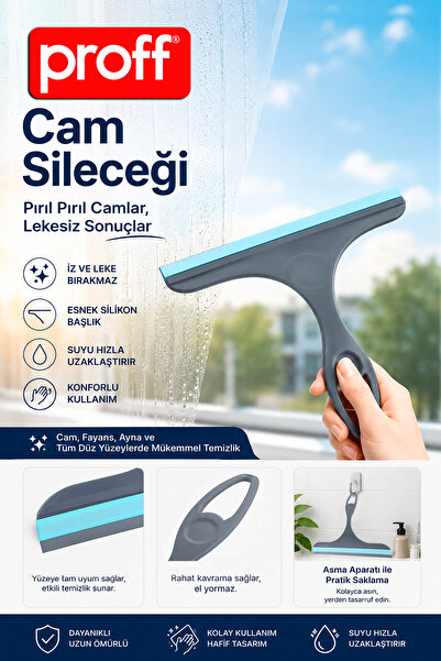 Proff Cam Sileceği Çekçek En-23 cm Boy-22,5 cm