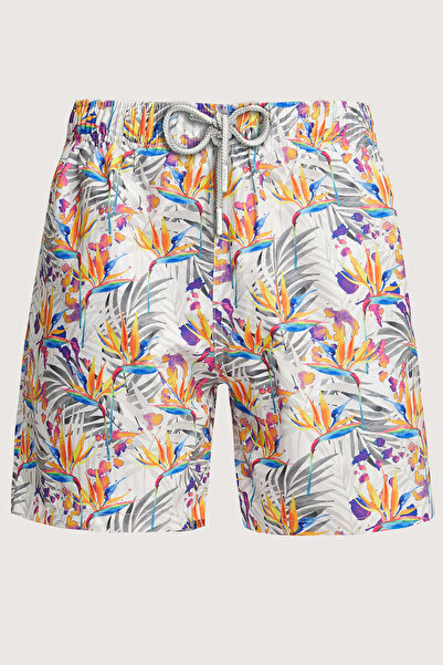 SMILE Lawai Gray Swim Shorts