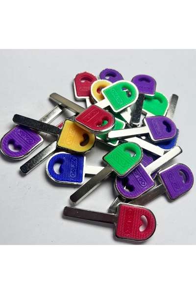 Choice 5pcs/lot Color blank Disc Detainer key For Shed ，Chain ，Gate， Garage k...
