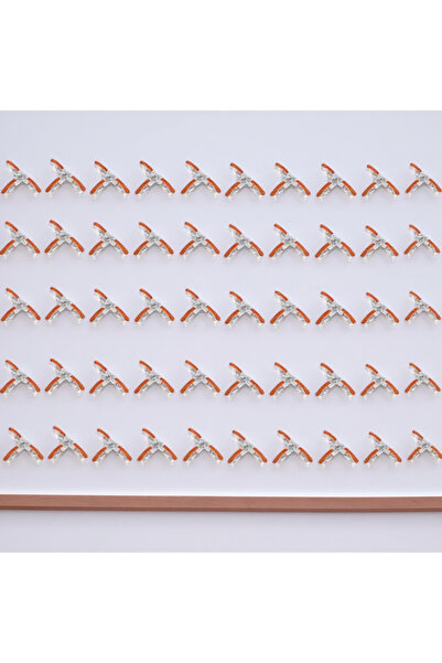 Choice3 50Pcs(Orange) Universal Push in Wire Connector T Type Terminal Block ...