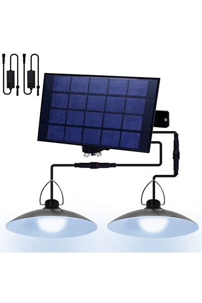 OEM Διπλό Ηλιακό Φωτιστικό 32LED Λευκού Φωτισμού 6000K 2τμχ OEM.