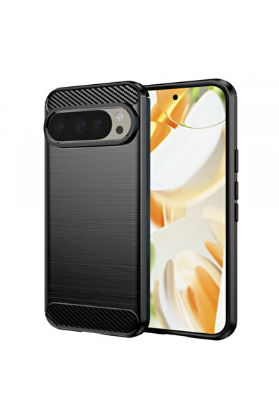 Google Husa pentru Pixel 9 / 9 Pro, Techsuit, Carbon, Neagra