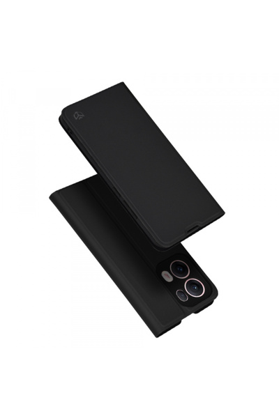 OPPO Husa pentru Reno13 Pro, Techsuit, Magskin Book, Neagra