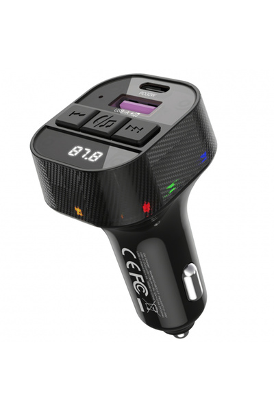 XO Design Modulator FM Bluetooth BCC17, 1 x USB-A - 1 x USB-C