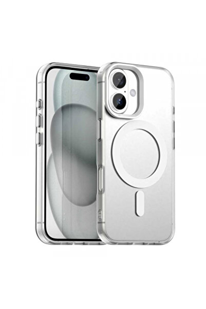 Apple Husa MagSafe pentru iPhone 17, Techsuit, CandyCase, Alba