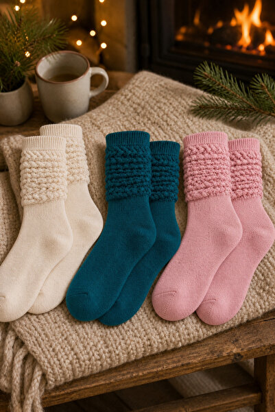 Dore Original Women's 3 Pairs Pilates Yoga Fitness Aerobics Boot Socks Cotton...