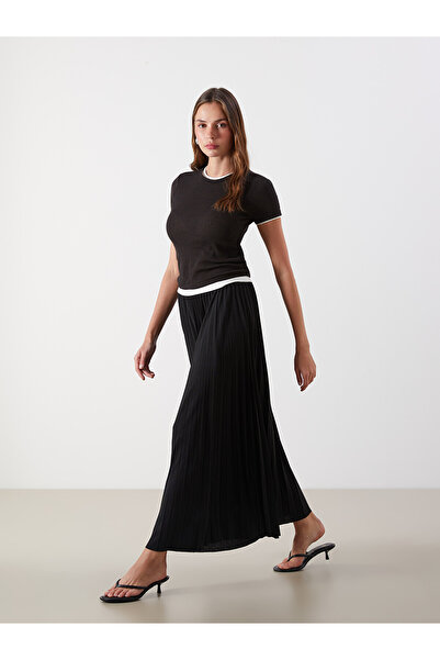 LC Waikiki Original Elastic Waist Pleated Skirt