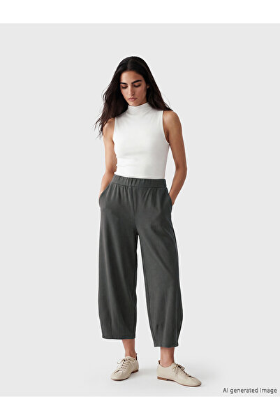 LC Waikiki Ozmarka New Season Elastic Waist Soft Touch Women's Sweatpants