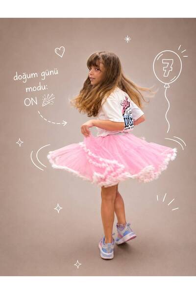 the solyn studio Pembe Tütü Etek
