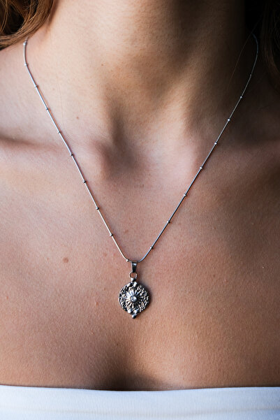Serenite Collection قلادة من الفولاذ على شكل جرس
