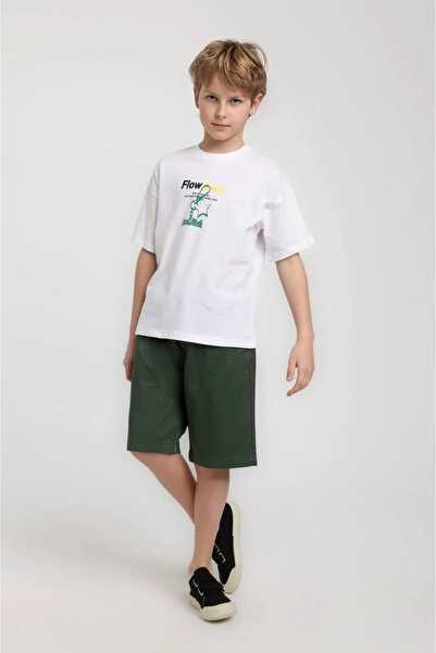 HAUSEkids Costum pentru băieți Ronan Frost, 5-14 ani - Ecru