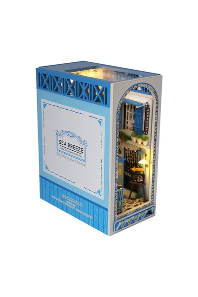 Choice Multi-Colored 1pc, DIY Book Nook Kit, Assembly Model Kit, Bookshelf De...