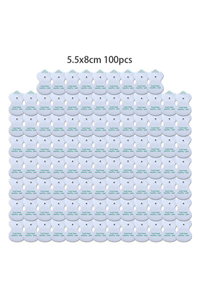 Choice3 100 pcs 5.5x8cm 5.5x8cm Self-Adhesive Button Electrode Pads for EMS T...
