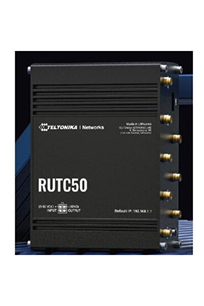 Teltonika RUTC5020B000 Wi-Fi 6 5G cu bandДѓ dualДѓ И™i Gigabit Ethernet