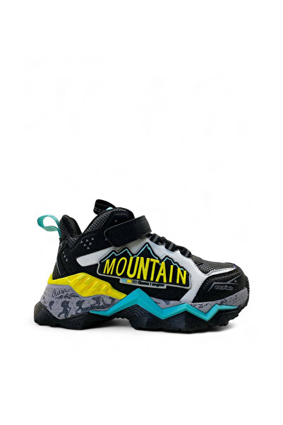 pepino Fk24-1846 Children's Trekking Boots Black Yellow