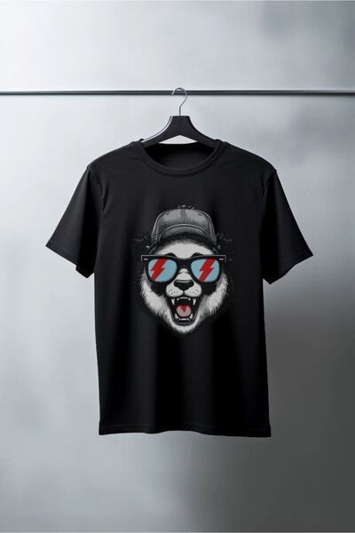 Generic Brand Unisex Oversize 24/1 Combed Cotton Dtf Printed T-Shirt - Dtf194...