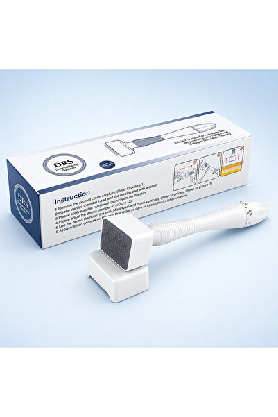 SEVDALYA Dermastamp Adjustable Length with 140 Titanium Needles (0.25-3mm) Ha...