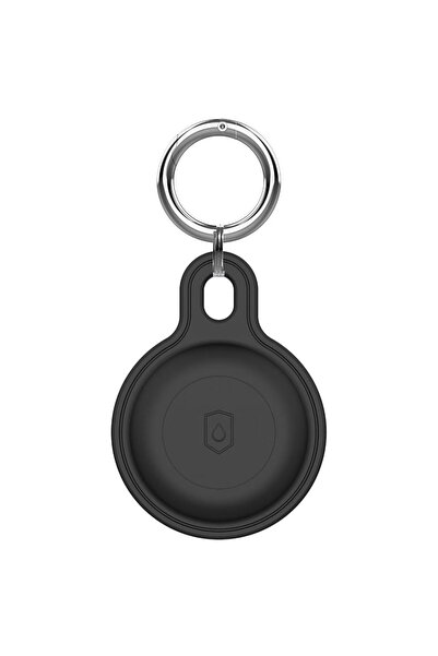 choice2 black Upgraded Silicone Waterproof Airtag Keychain Holder Case for Ai...
