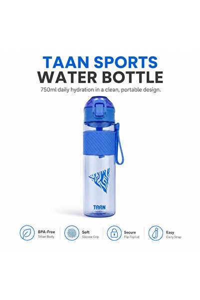 DEDIKAT TAAN PG8068 700ml Sports Water Bottle, BPA-Free Leakproof Plastic Dri...