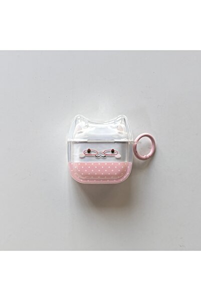 Choice4 for AirPods 3 Pink Cute Funny Expressions with Polka Dot Pattern Tran...