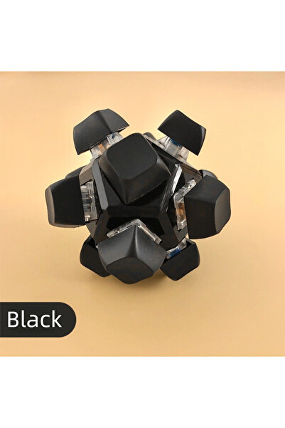 Choice4 Black New 12 Keys Magic Ball Fidget Keychain DIY Keyboard Keys Button...