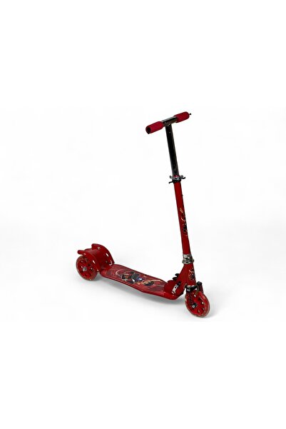 ALBADER Medium-Sized Aluminum Kids Scooter, Foldable Manual Steel Scooter wit...