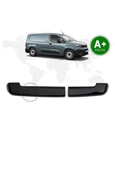 FA OTOMOTİV Opel Combo Panelvan Bagaj Üstü Spoiler Parlak Siyah (Çift Bagaj K...