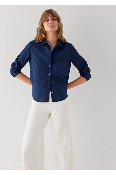 Mavi Navy Blue Shirt Regular Fit / Normal Cut 1211524-85315