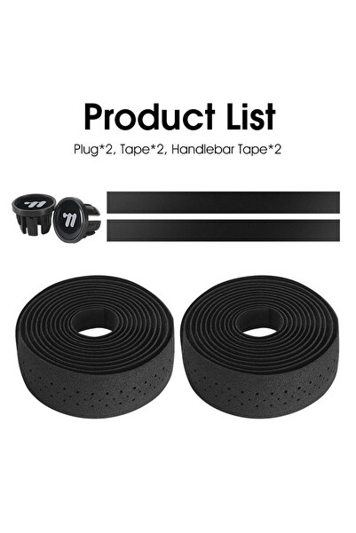 Choice Black WEST BIKING Bicycle Handlebar Tape EVA High Elastic Bike Bar Tap...
