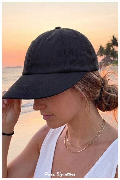PIECE SIGNATURE Bucket Hat with Visor for Those Who Don'T Want to Sacrifice E...