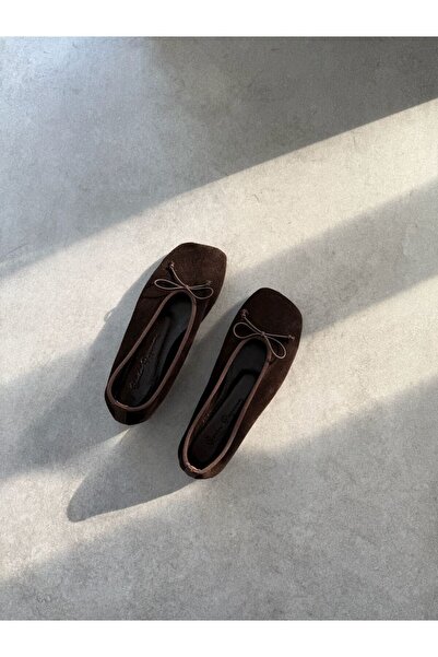 Banksy Mumu Women's Real Leather Ballerinas with 3cm Hidden Heels