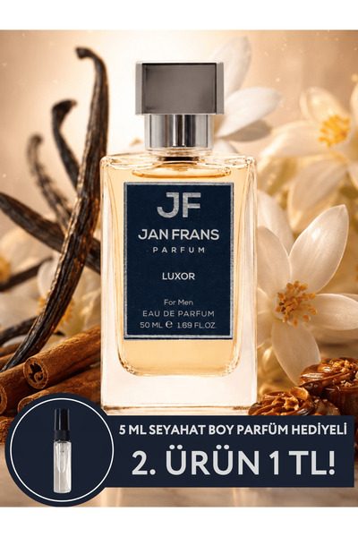 JF JAN FRANS Afrodızyak Etkili Luxor - Vanilya Vanilyalı Oryantal Kokulu 50ml...