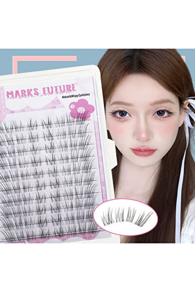 Choice MIX Marks Future 80 Pieces of Individual Eyelashes with Soft Light, Cu...