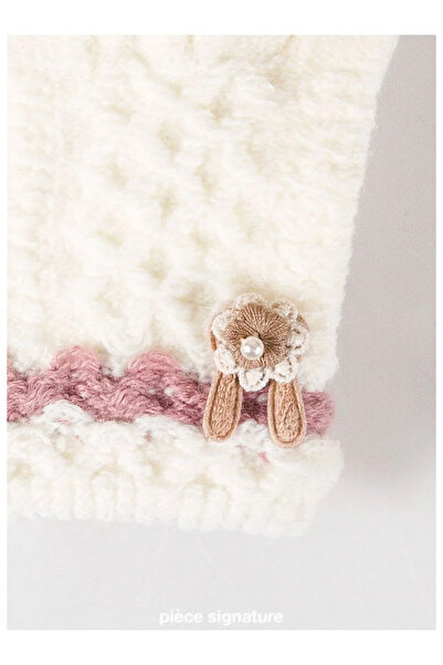 PIECE SIGNATURE 100% Acrylic Children's Gloves with Accessories (Age 3-6)