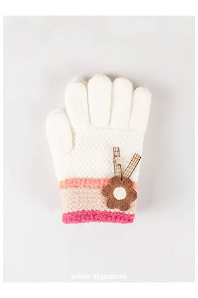 PIECE SIGNATURE 100% Acrylic Children's Gloves with Accessories (Age 3-6)