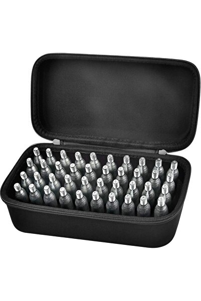 Choice Black CO2 N2O Cartridge Organizer Case Only Compatible With Crosman Um...