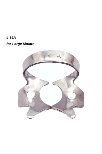 Choice24 14A 1Pc Dental Dam Clamps Endodontic Restorative Barrier Clips Stain...
