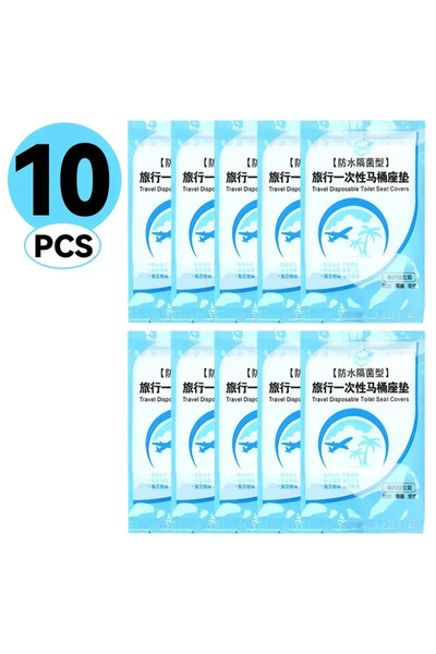 Choice3 10PCS Toilet Seat Cover Toilet Lid for Bathroom Accessories Bowl Disp...