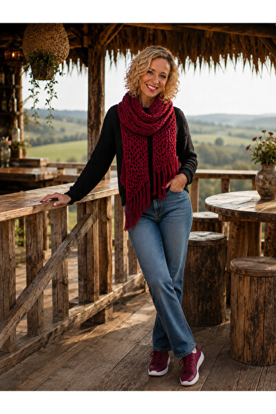 El örgüsü Yadicrochetorgu Hand knitted shawl