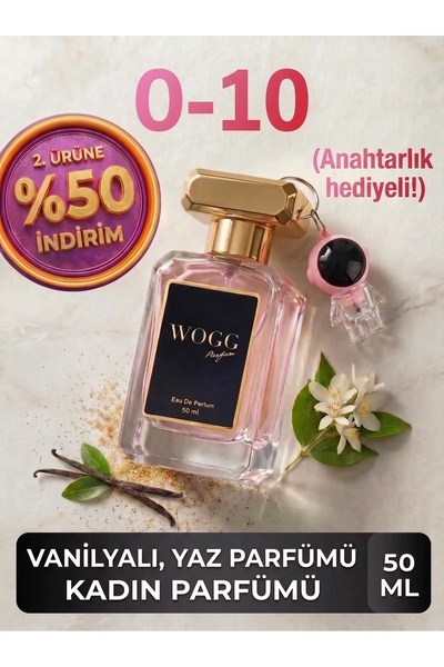 WOGG PARFÜM O10 Black Opıumm | 50ml Uzun Süre Kalıcı Kadın Parfüm | Yaz-Kış K...