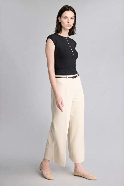 DeFacto Culotte High Waist Straight Leg Pants E7242Ax26Sp