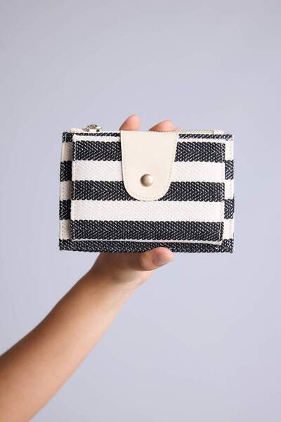 DeFacto Women's Faux Leather Black Wallet I2526Axns