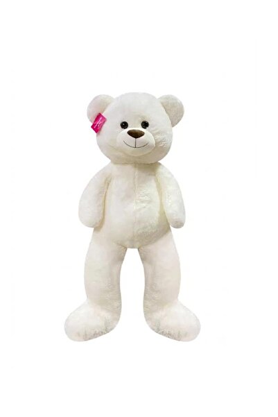 SELAY TOYS Plush Puffy Casual Ecru Teddy Bear 100 cm 1192