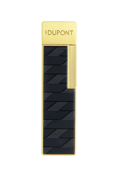 S.T. Dupont Twiggy Monogram Siyah-Gold Puro Çakmağı 30079 - TR9130