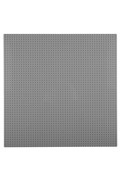 BAMI NETWORK Plansa Constructie Cuburi Gri Plastic 40x40cm 3+ Ani