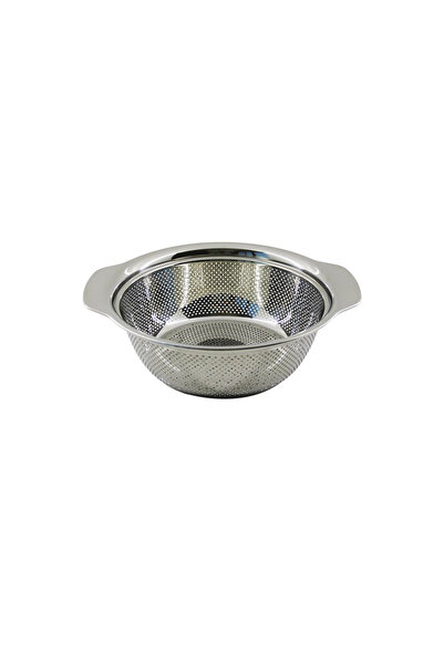 Go İthalat 23cm Metal Basket Strainer with Handle (5263)