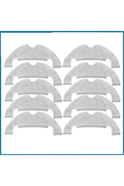 Choice 10PCS Mop Cloth For Robot Vacuum X10 For Dreame Z10 Pro Wipes Rags Vac...