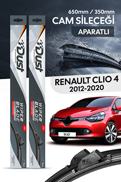 DUST Renault Clio 4 2012-2020 Uyumlu Silecek Takımı 650MM/350MM S9
