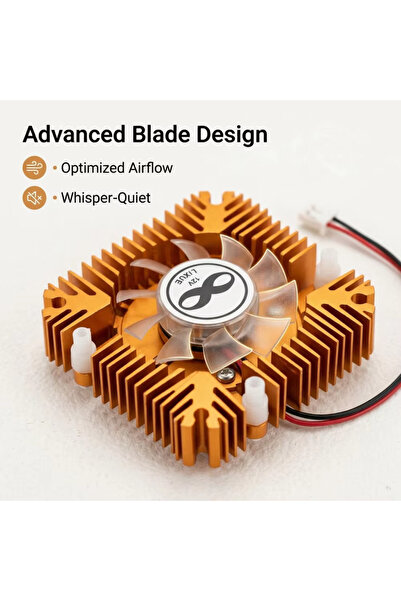Choice Gold 12v Graphic Card Cooler Silent Gpu Cooling Fan Air Cooling Fan fo...