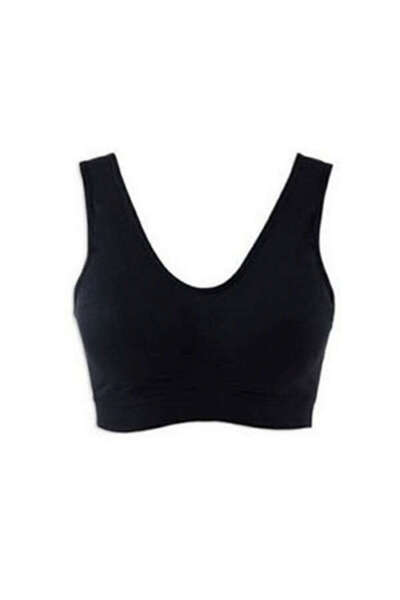 Sistina Mtxdpn Black Stitch-Free Women's Padded Bra Corset - 704 - (215332) S...